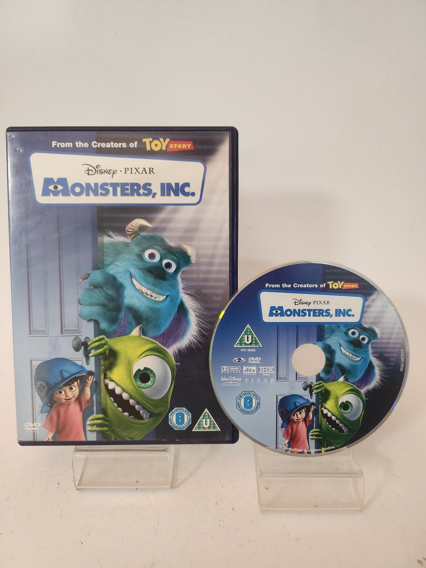 Disney Pixar Monsters Inc Dvd Kids - Dvd kids