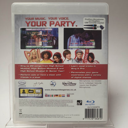 Disney Sing It High School Musical 3 Senior Year PS3 - Feniks Gameshop