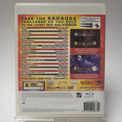 Disney Sing It Pop Hits Playstation 3 - Feniks Gameshop