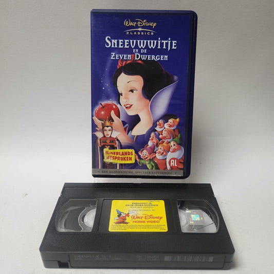 Disney Sneeuwwitje en de Zeven Dwergen VHS - Feniks Gameshop