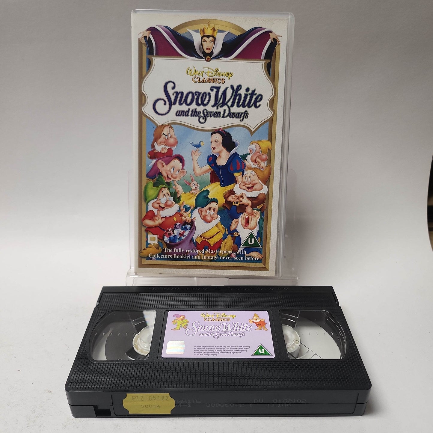 Disney Snow White and the Seven Dwarfs VHS - Feniks Gameshop