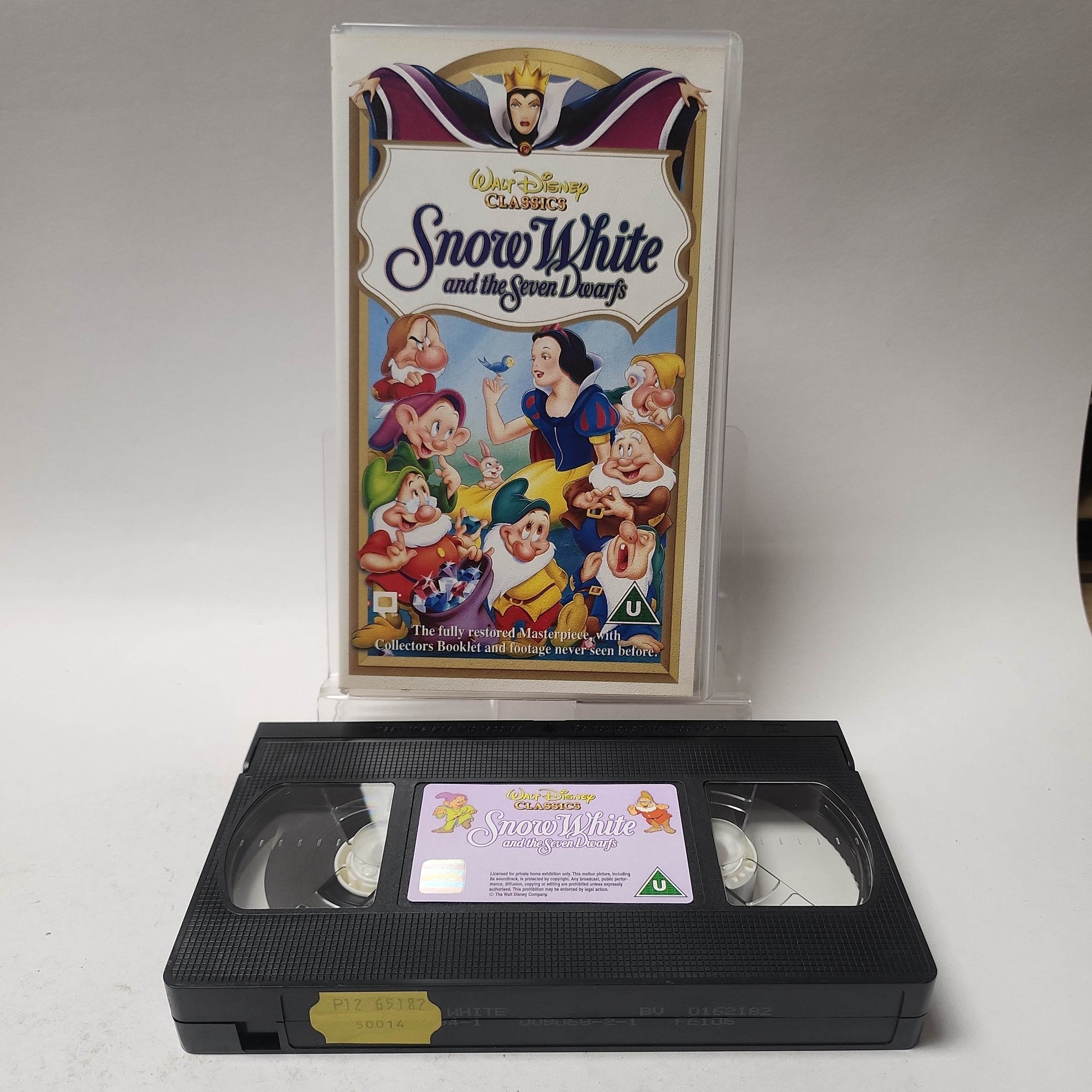 Disney Snow White and the Seven Dwarfs VHS - Feniks Gameshop