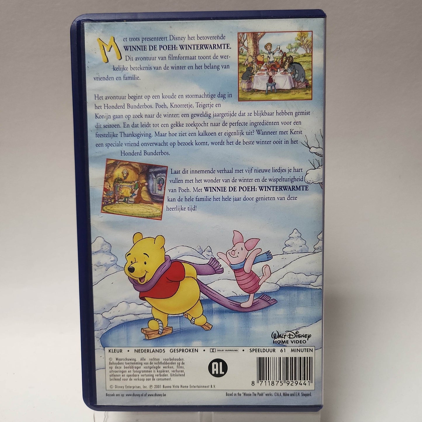 Disney Winnie de Poeh Winterwarmte VHS - Feniks Gameshop