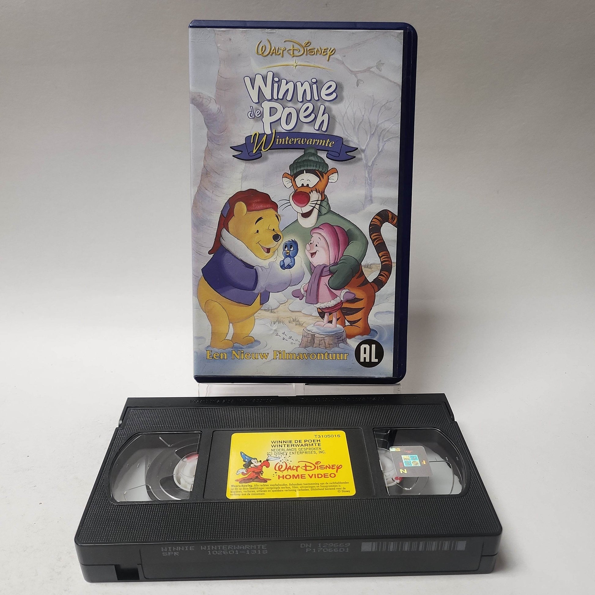 Disney Winnie de Poeh Winterwarmte VHS - Feniks Gameshop