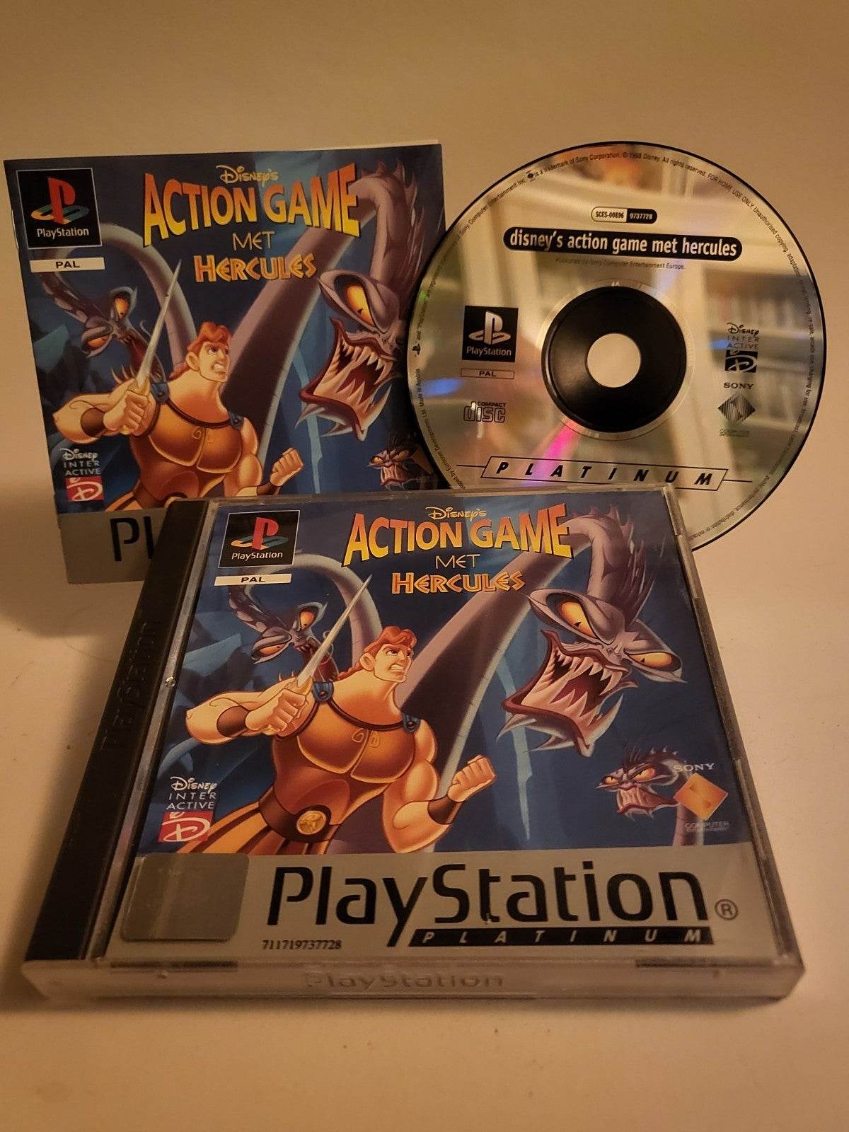 Disney's Action Game met Hercules Platinum Playstation 1 - Feniks Gameshop
