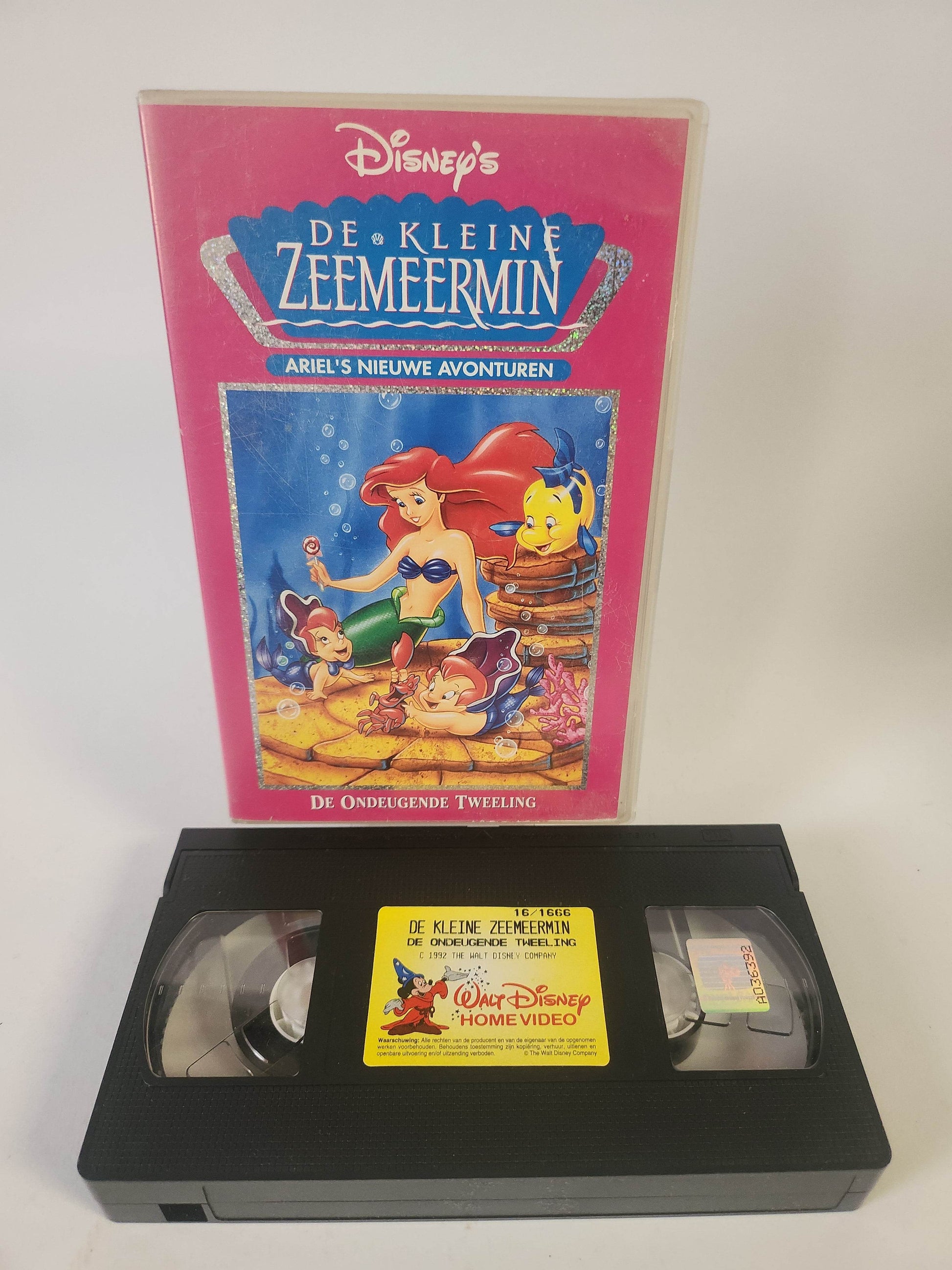 Disney's de Kleine Zeemeermin: de Ontdeugende Tweeling VHS Kids - Feniks Gameshop