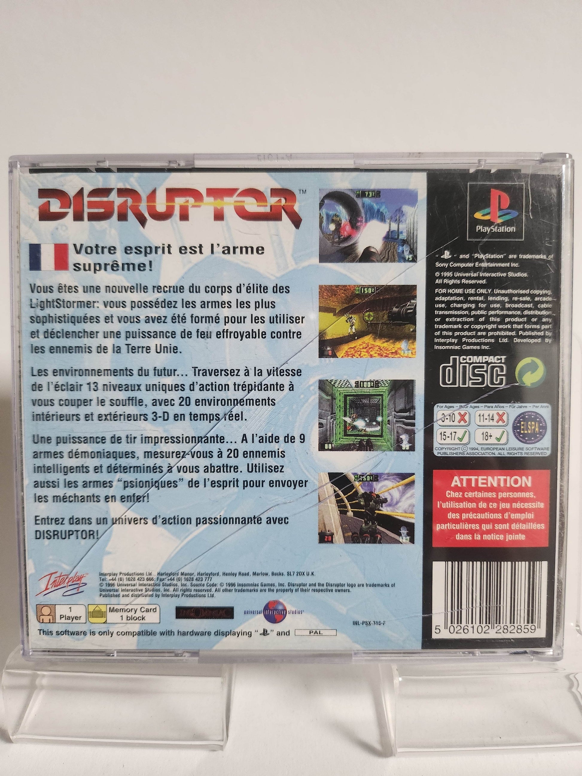 Disruptor Playstation 1 - Feniks Gameshop