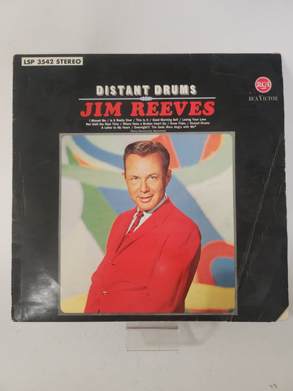 Distant Drums: Jim Reeves LP Vinyl - Lp Vinyl