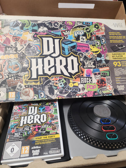 DJ Hero Draaitafel Boxed Nintendo Wii - Nintendo Wii Games