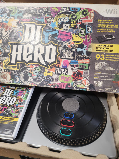 DJ Hero Draaitafel Boxed Nintendo Wii - Nintendo Wii Games