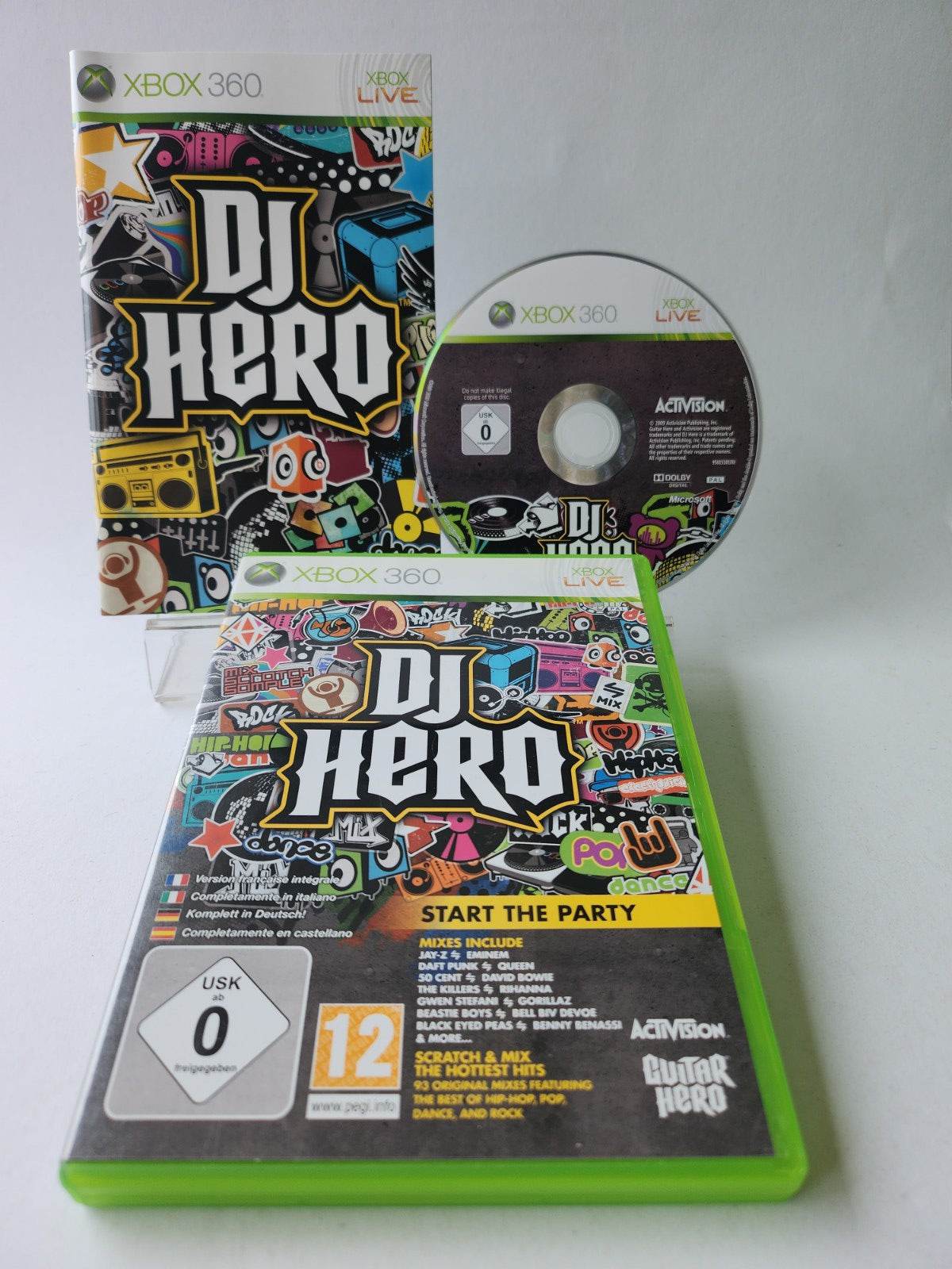 DJ Hero Start the Party Xbox 360 - Feniks Gameshop