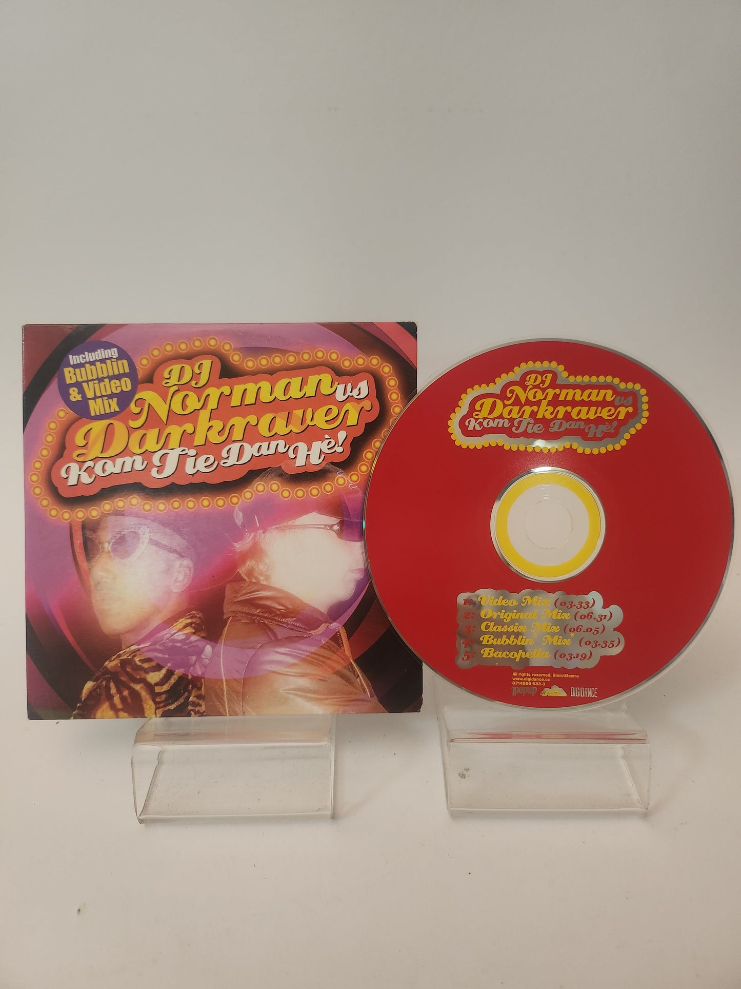 Dj Norman vs Darkraver: Kom Tie Dan He CD Single - CD Single