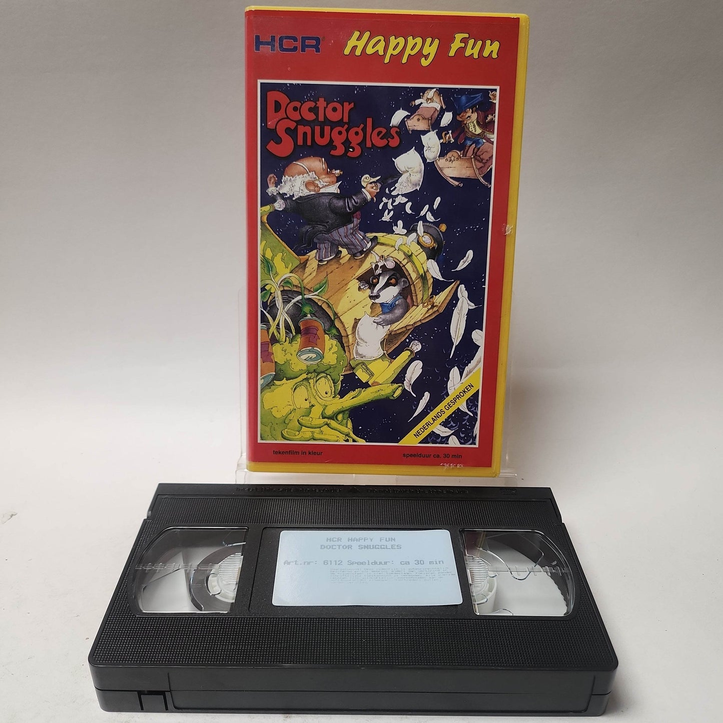 Doctor Snuggles de Grote Reis naar Hopocopoco VHS - Feniks Gameshop