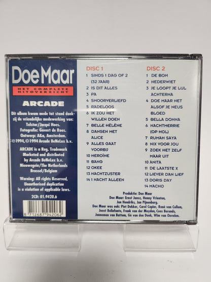 Doe Maar: het Complete Overzicht CD - Cd
