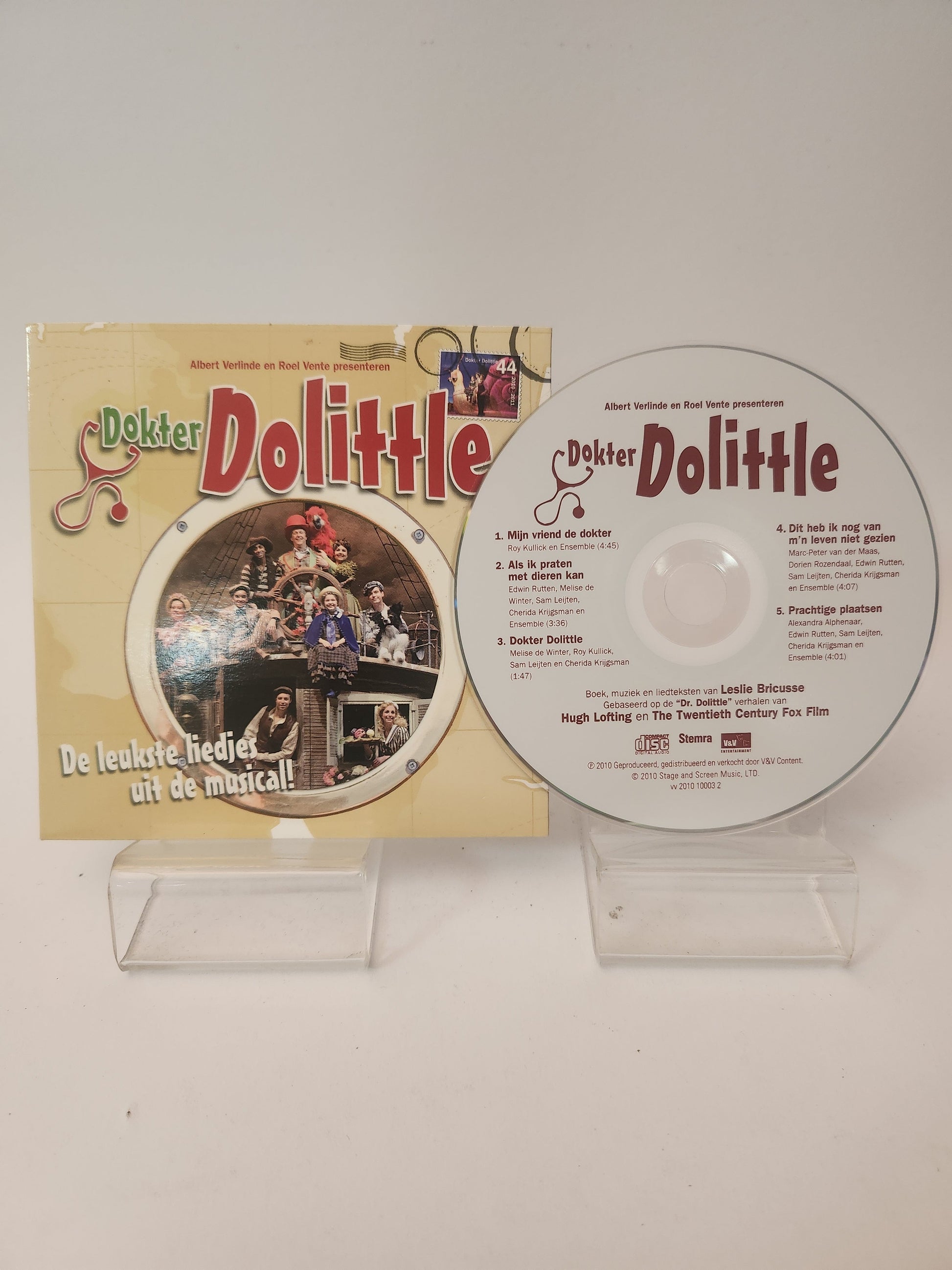 Dokter Dolittle: de Leukste Liedjes uit de Musical CD Single - CD Single