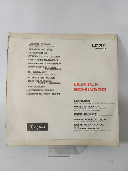 Doktor Schiwago LP Vinyl - Lp Vinyl