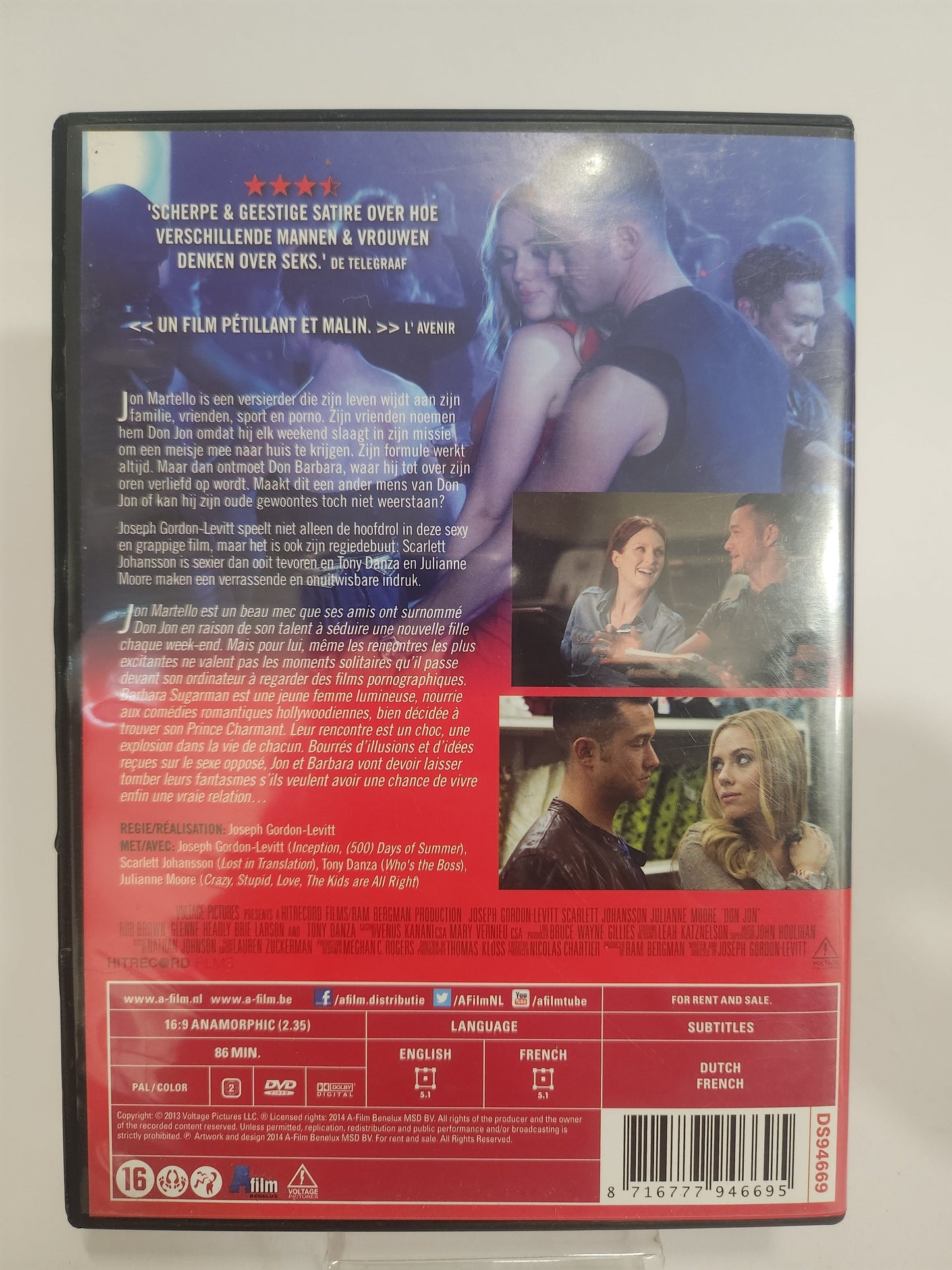 Don Jon Dvd - Dvd Volwassenen