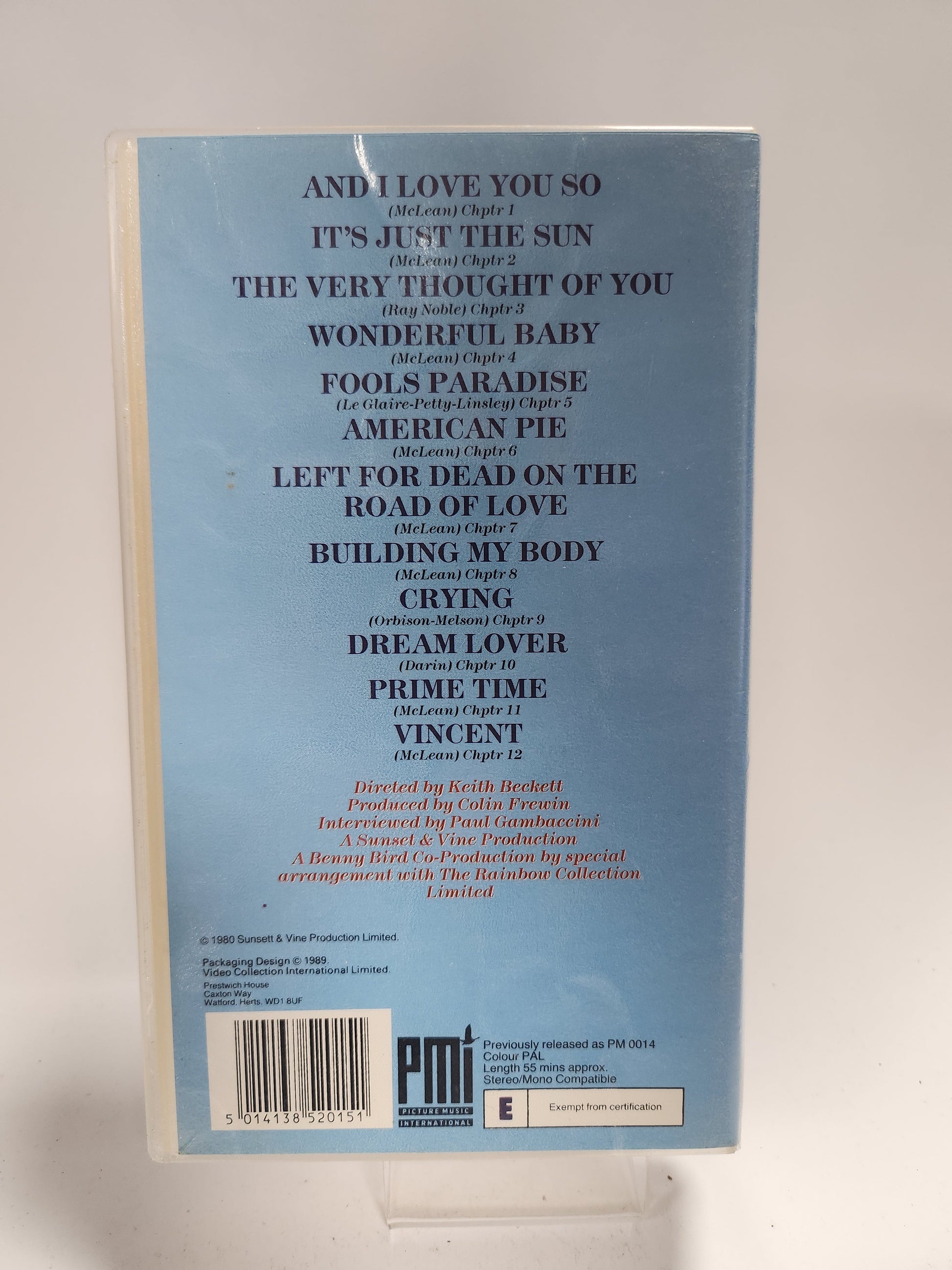 Don McLean ’the Music of’ VHS Muziek - Vhs Muziek