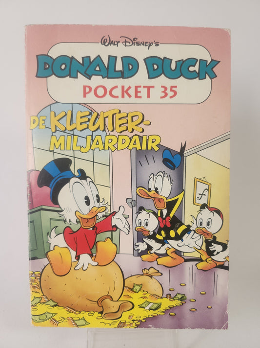 Donald Duck ’de Kleutermiljardair ’ Pocket 35 - Donald Duck