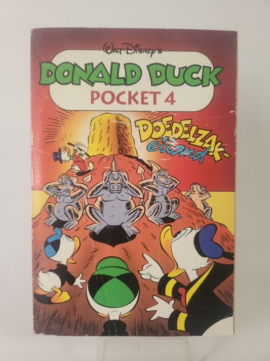 Donald Duck ’Doedelzakeiland’ Pocket 4 - Donald Duck