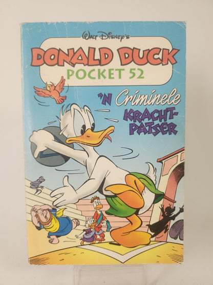 Donald Duck ’n Criminele Krachtpatser’ Pocket 52 - Donald Duck