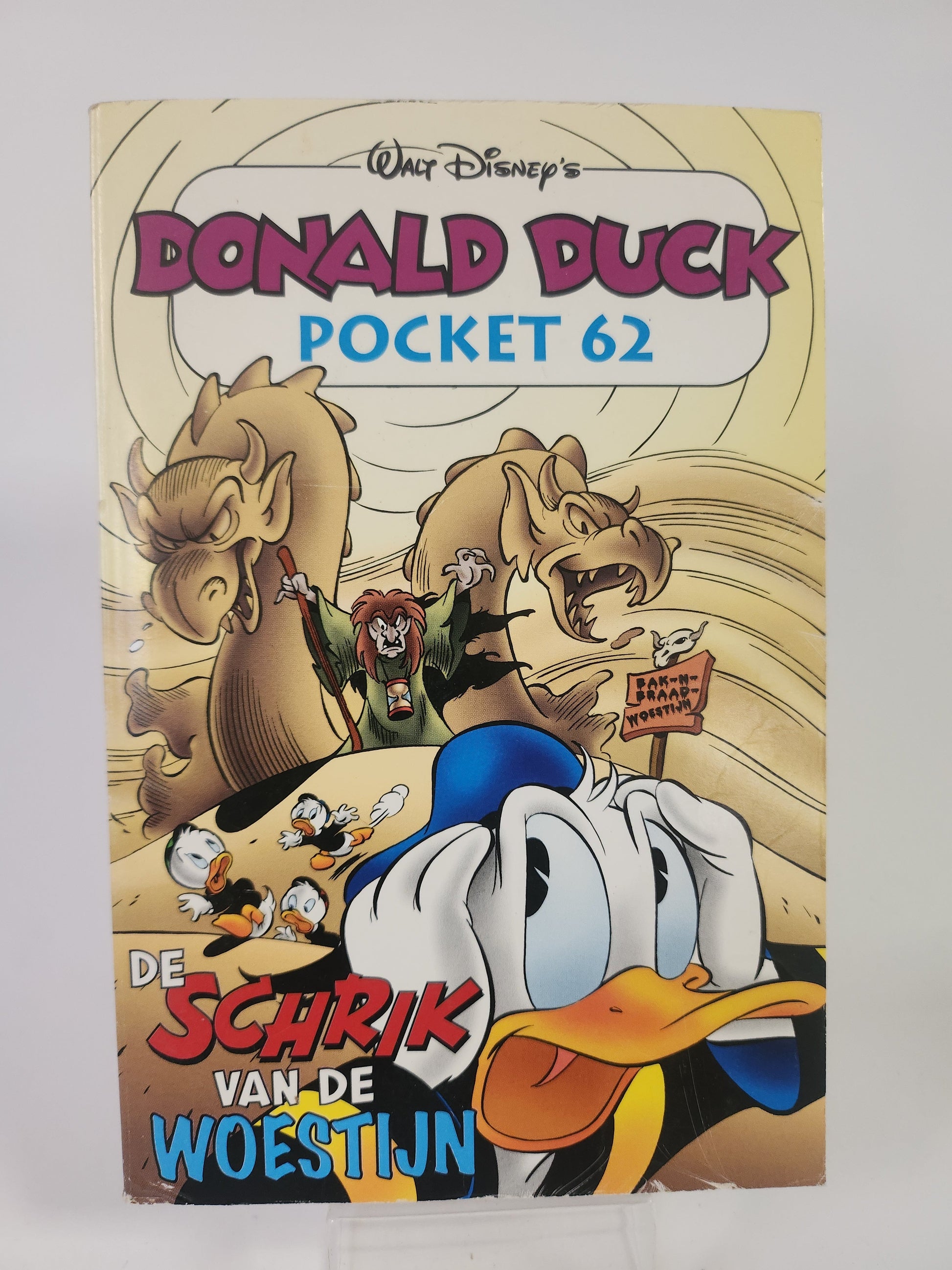 Donald Duck ’de Schrik van de Woestijn’ Pocket 62 - Donald Duck