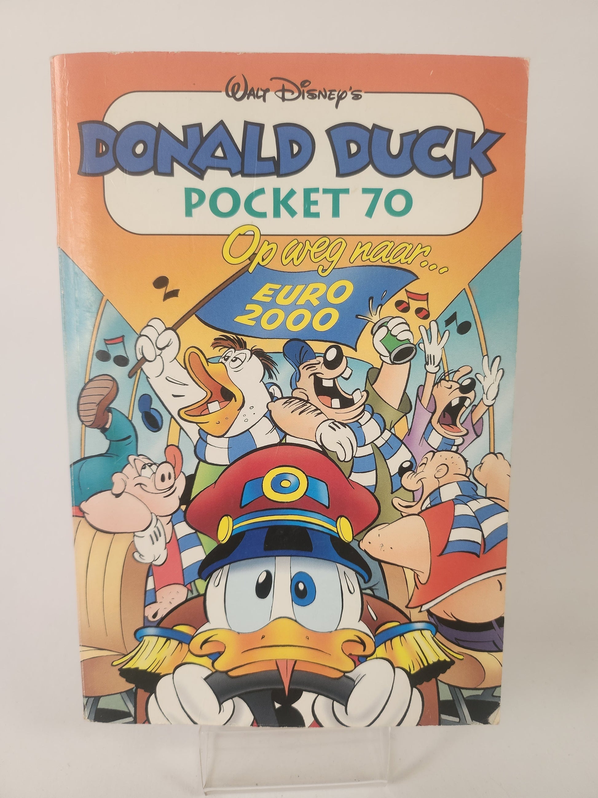 Donald Duck ’op Weg naar Euro 2000’’ Pocket 70 - Donald Duck