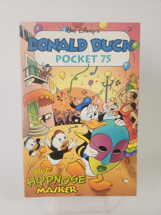 Donald Duck ’het Hypnose Masker’ Pocket 75 - Donald Duck