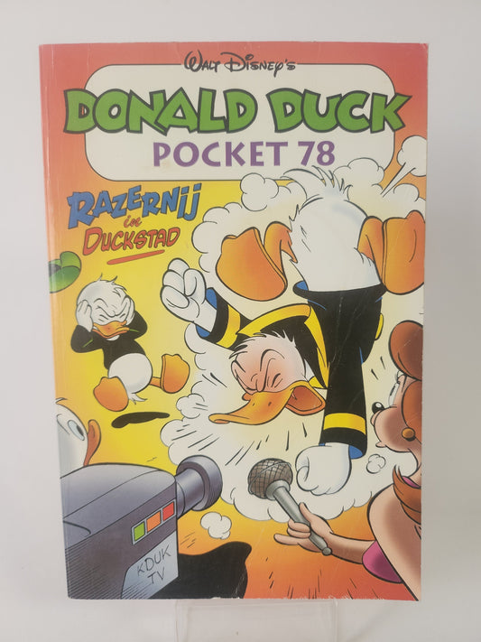Donald Duck ’Razernij in Duckstad’ Pocket 78 - Donald Duck