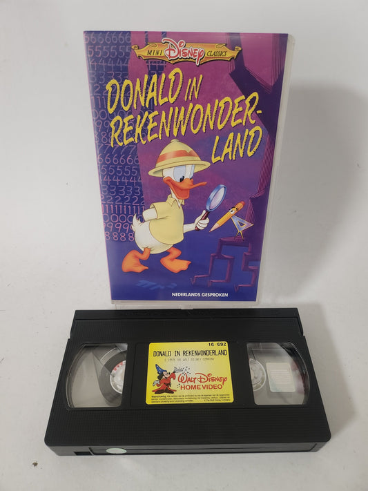 Donald in Rekenwonderland VHS Kids - VHS Kids