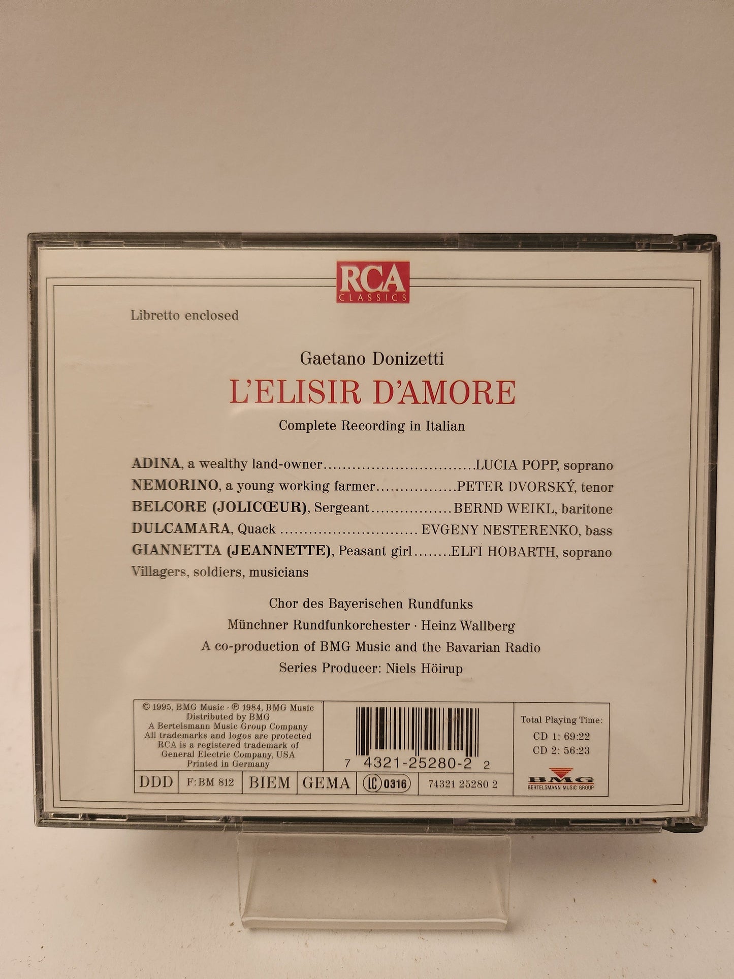 Donizetti: L’Elisir d’Amour CD - Cd
