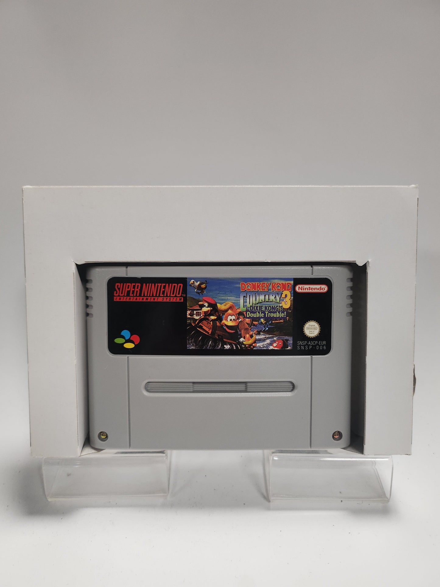 Donkey Kong Country 3 Dixie Kong’s Double Trouble Boxed Nintendo SNES - Nintendo SNES Games