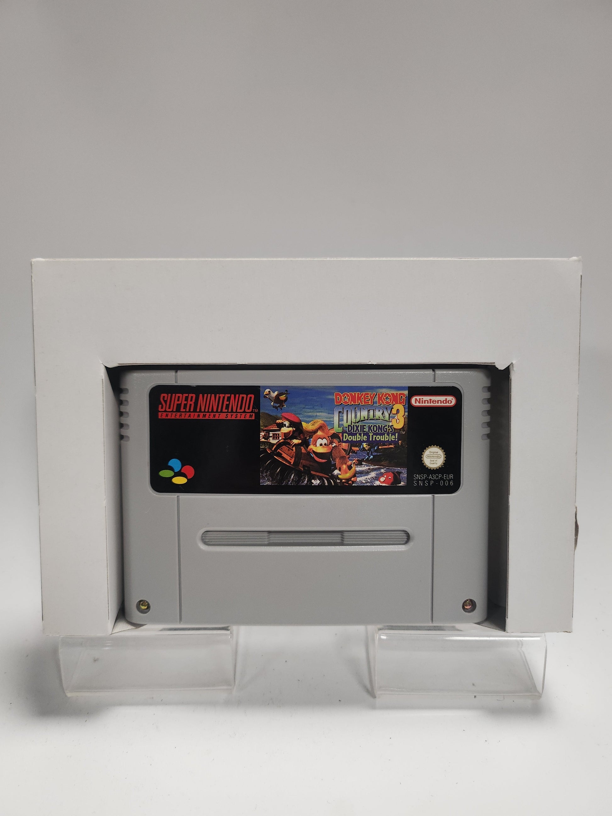 Donkey Kong Country 3 Dixie Kong’s Double Trouble Boxed Nintendo SNES - Nintendo SNES Games