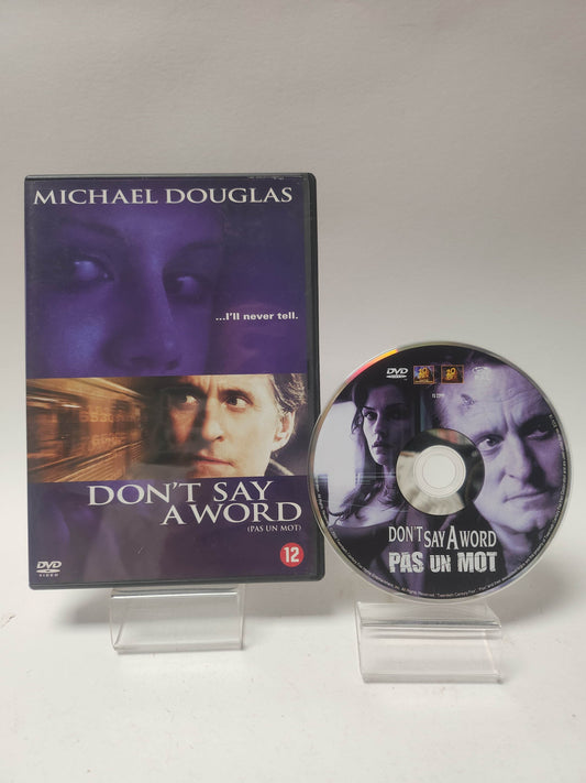 Don't Say a Word DVD - Feniks Gameshop