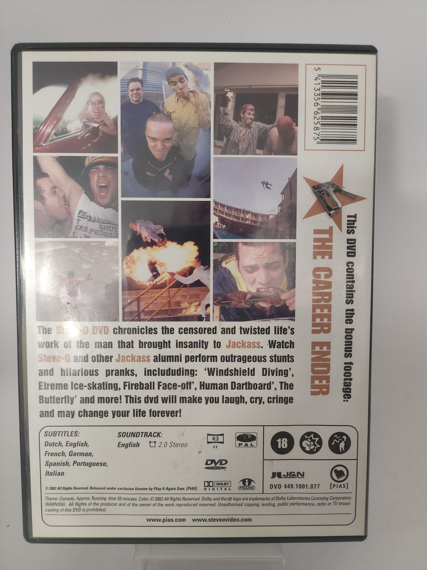 Don’t Try This at Home: the Steve-O Dvd - Dvd Volwassenen