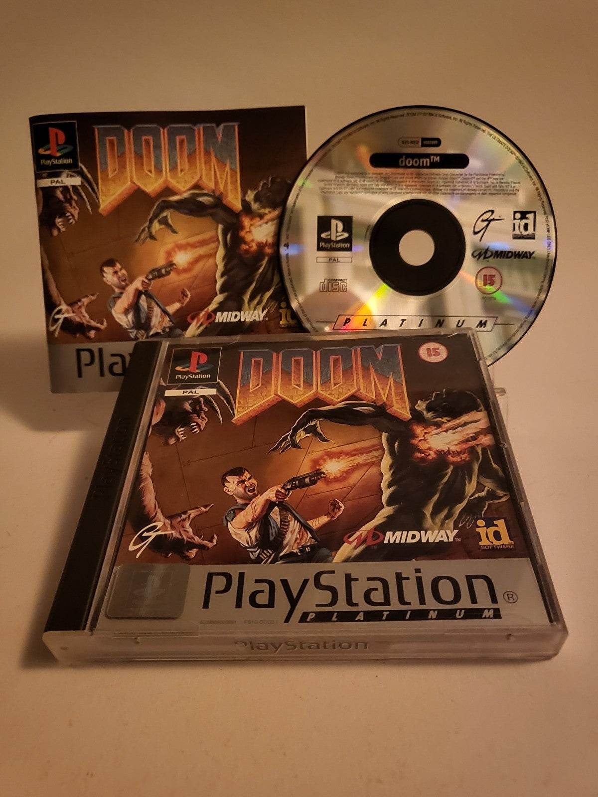Doom Platinum Edition Playstation 1 - Feniks Gameshop