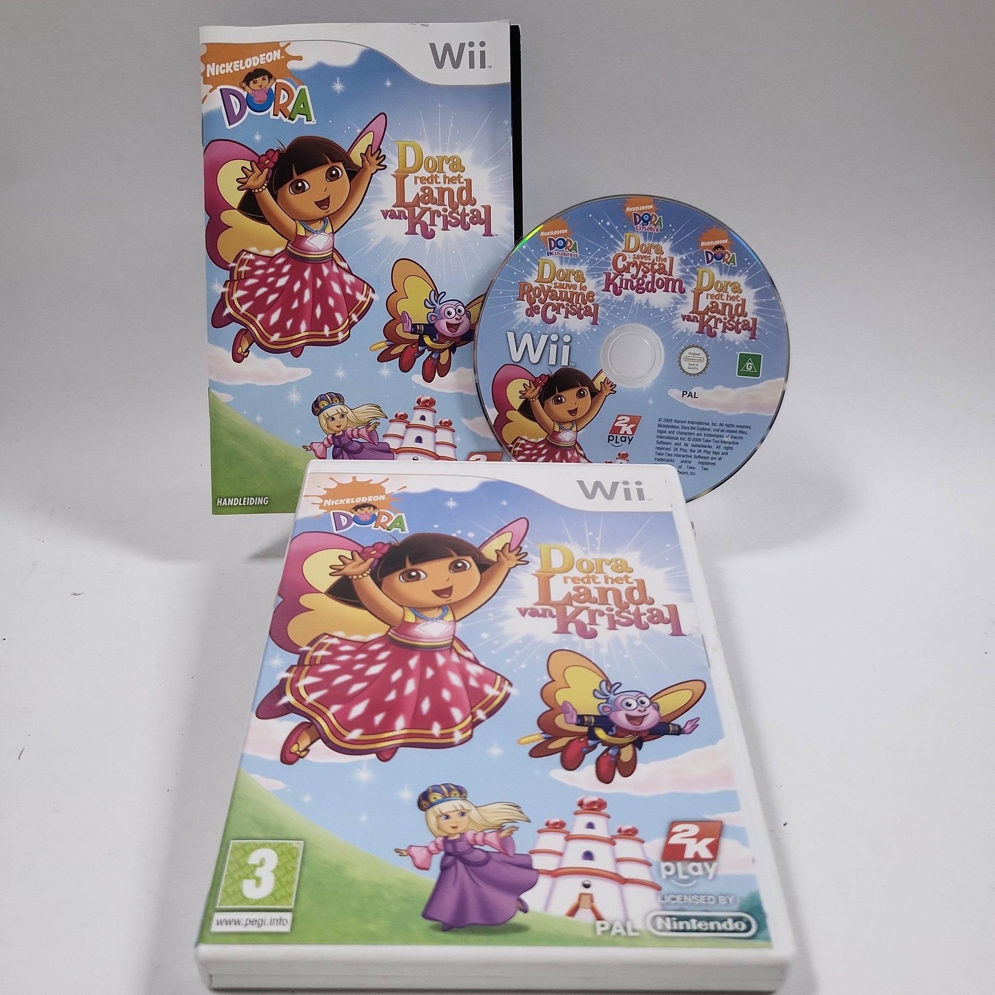 Dora Redt het Land van Kristal Nintendo Wii - Feniks Gameshop
