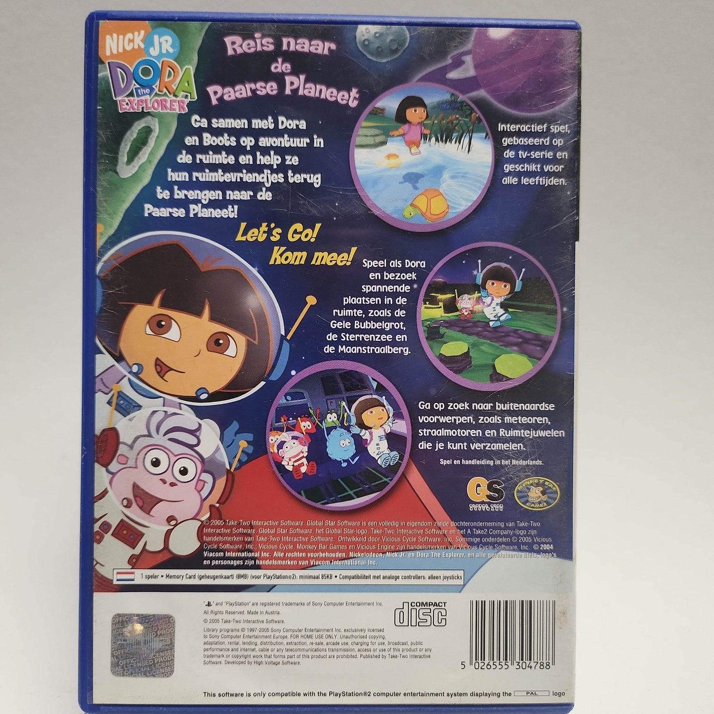 Dora Reis naar de Paarse Planeet Playstation 2 - Feniks Gameshop
