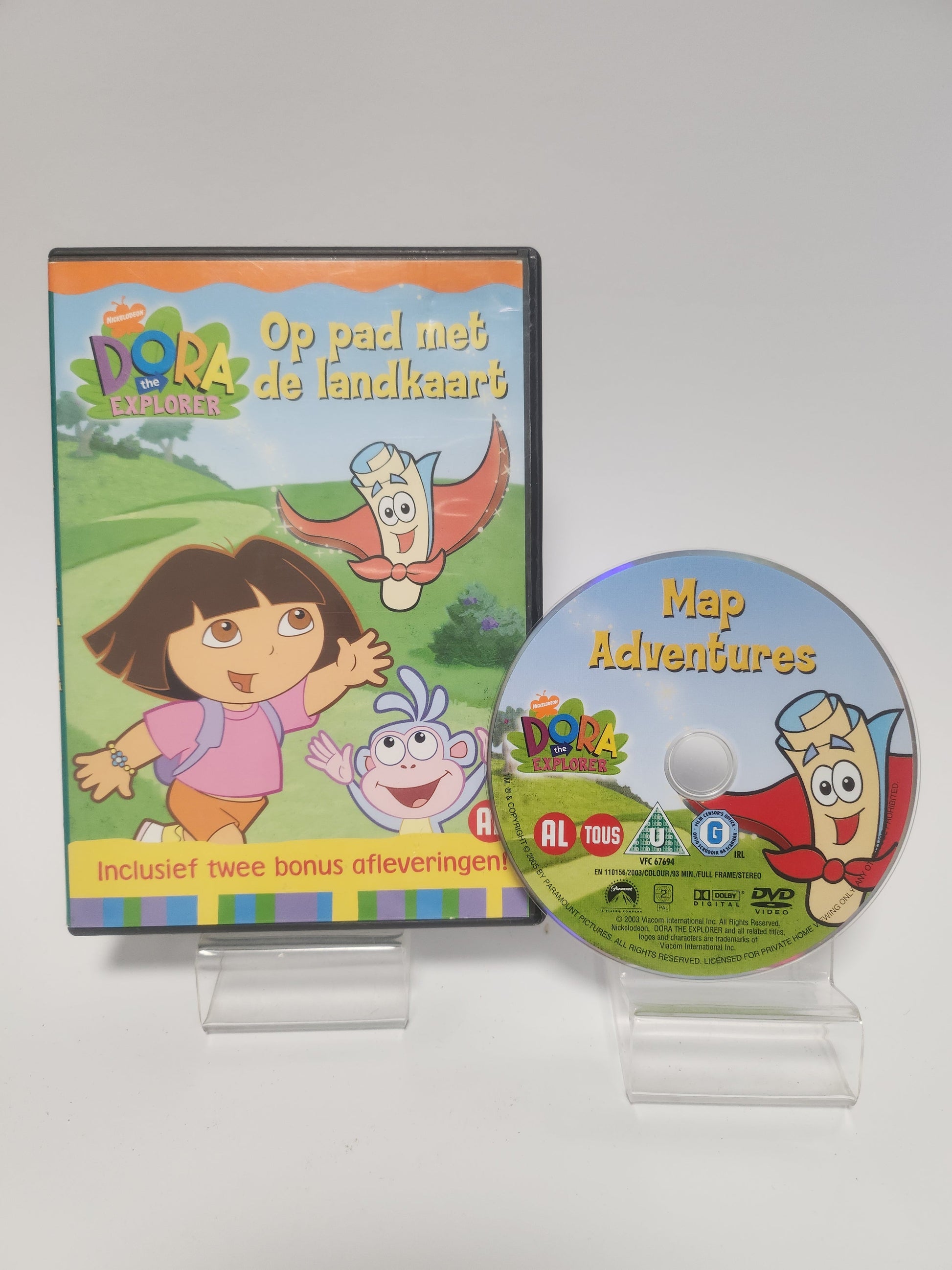Dora the Explorer: Op Pad met de Landkaart DVD Kids - Dvd kids