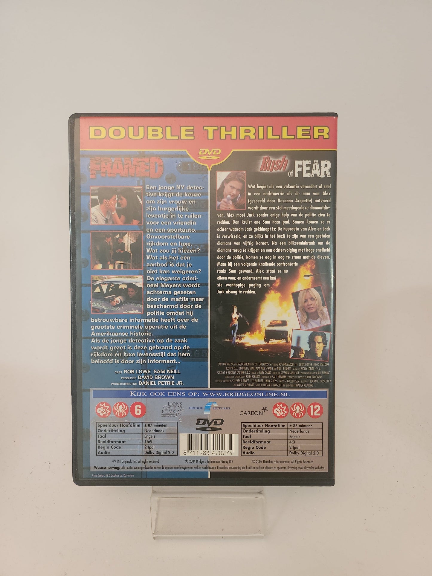 Double Thriller DVD Box - Dvd Volwassenen