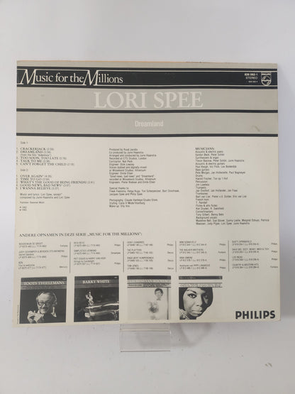 Dreamland: Lori Spee LP Vinyl - Lp Vinyl