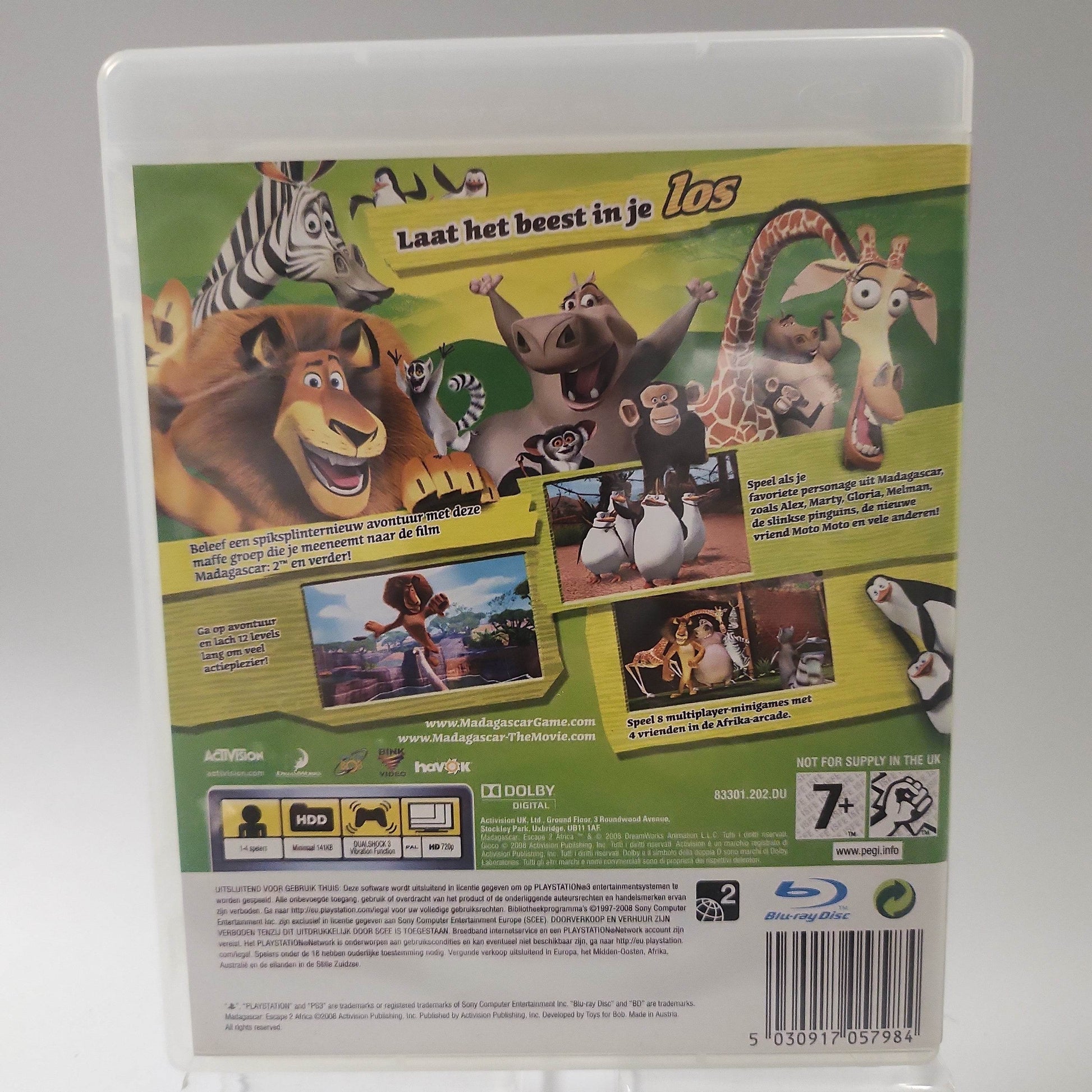 Dreamworks Madagascar 2 Playstation 3 - Feniks Gameshop