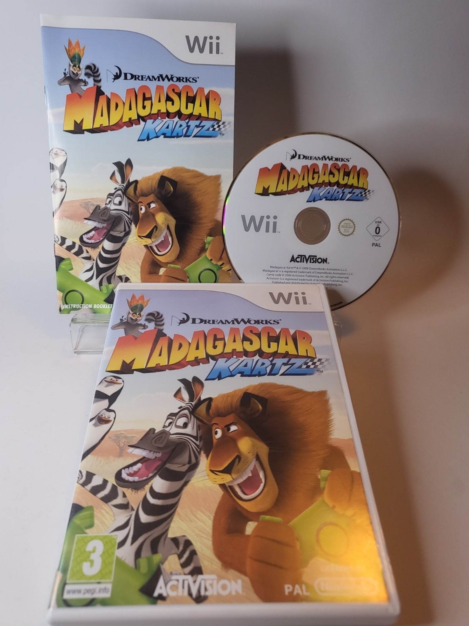 Dreamworks Madagascar Kartz Nintendo Wii - Feniks Gameshop