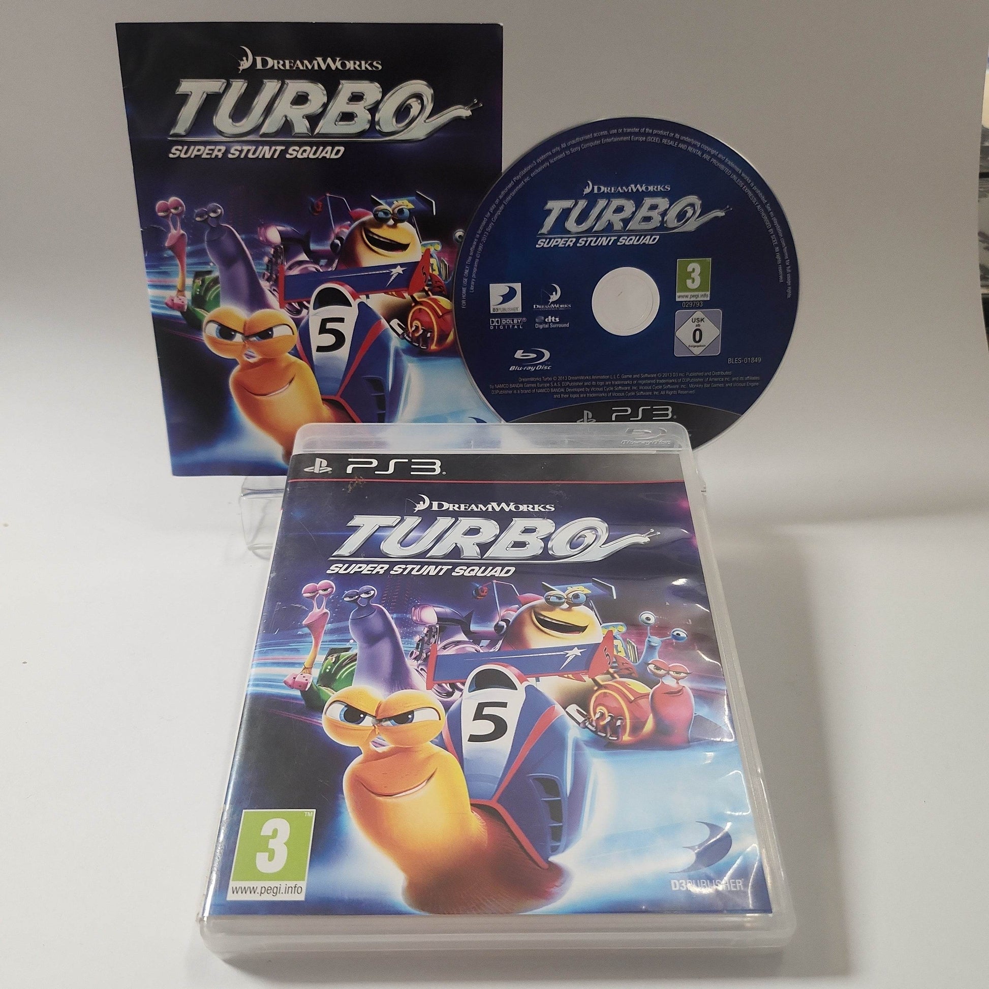 Dreamworks Turbo Super Stunt Squad Playstation 3 - Feniks Gameshop