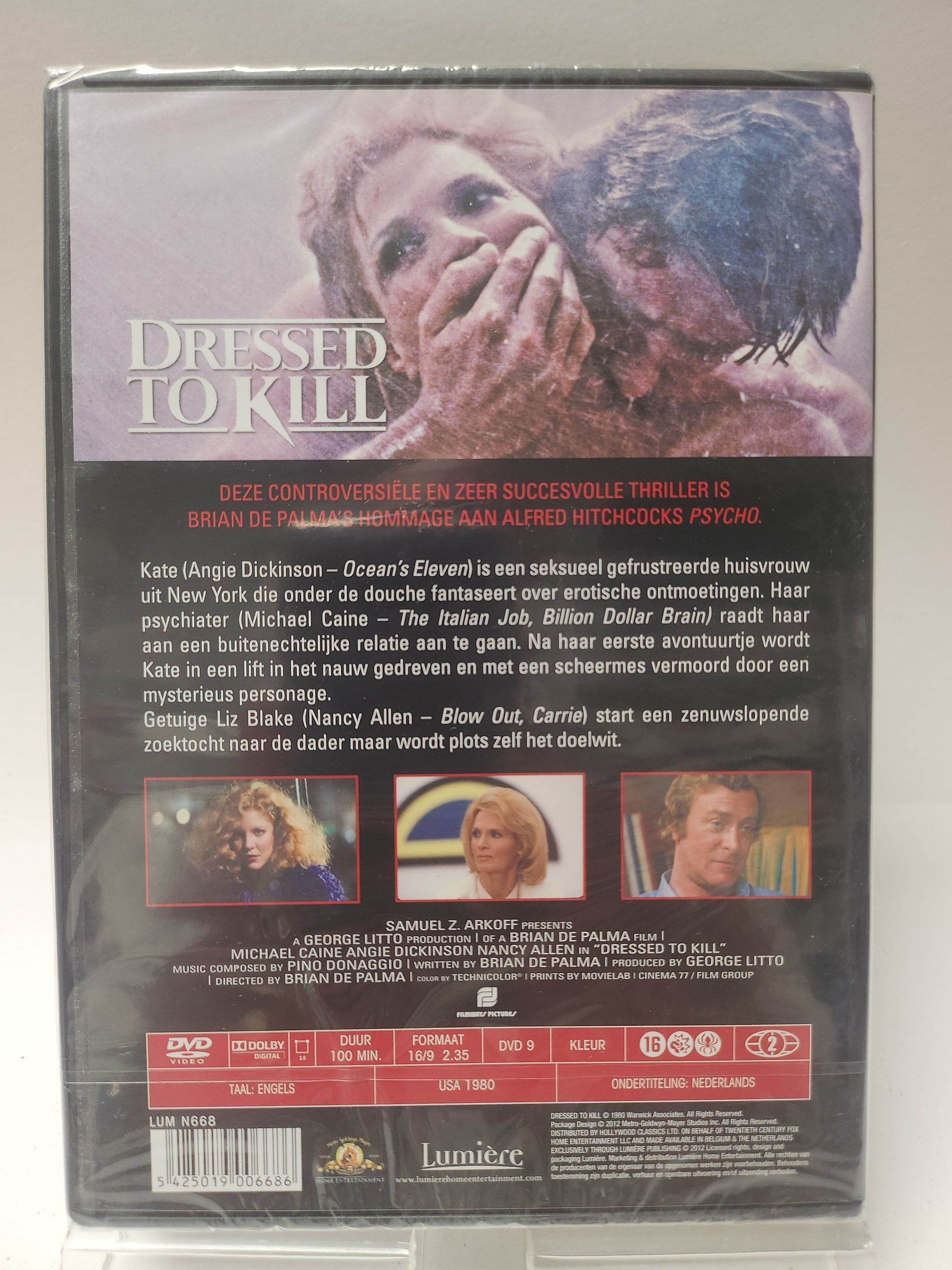 Dressed to Kill geseald DVD - Feniks Gameshop