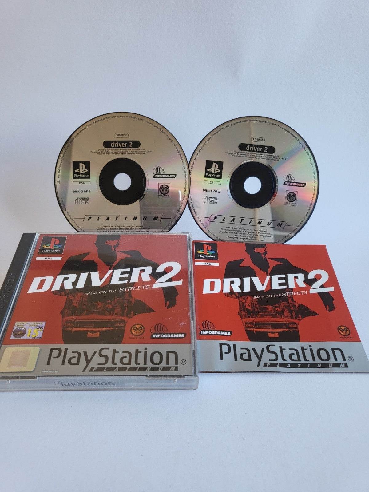 Driver 2 Platinum Playstation 1 - Feniks Gameshop