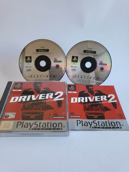 Driver 2 Platinum Playstation 1 - Feniks Gameshop
