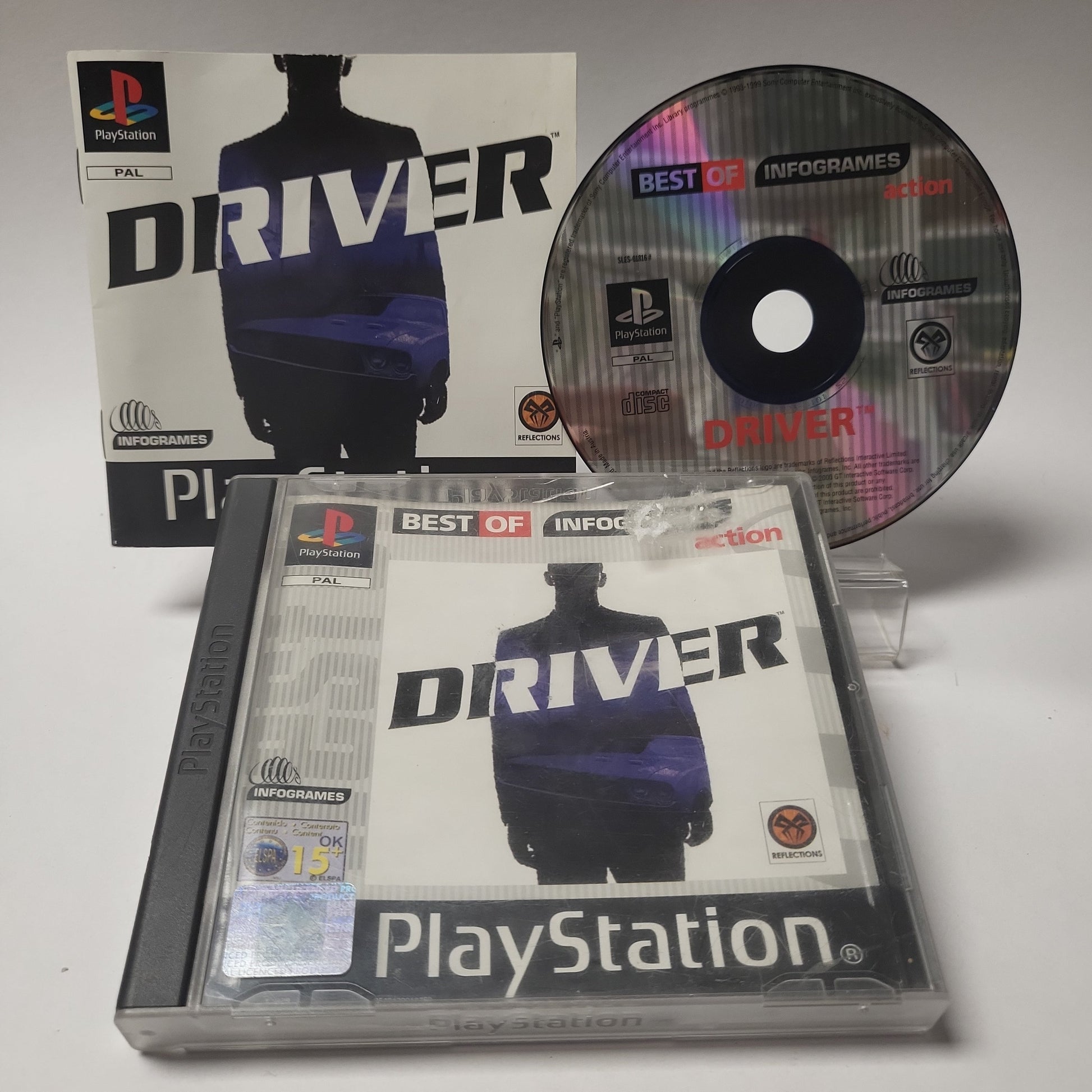 Driver ’Best of’ Playstation 1 - Playstation 1 Games