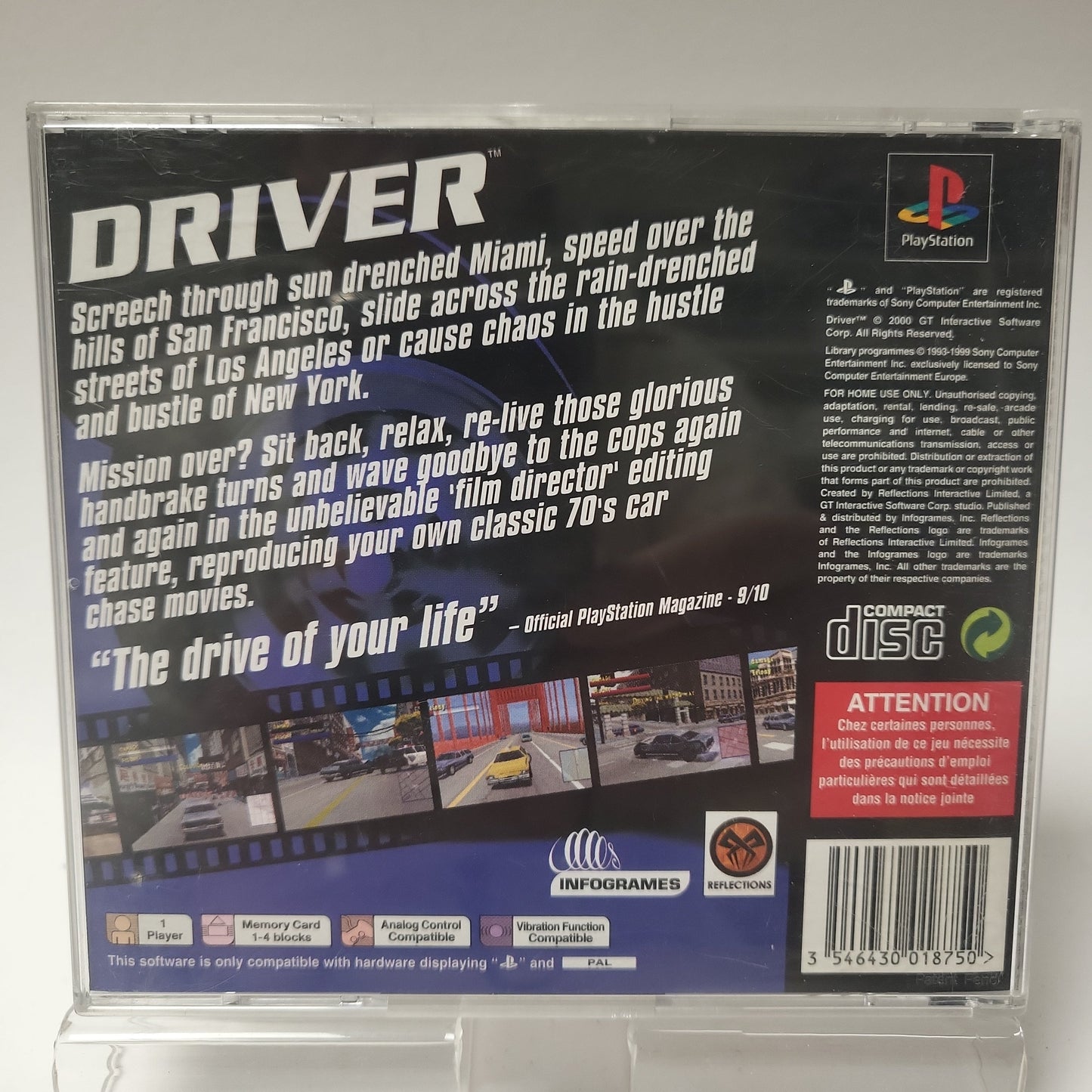 Driver ’Best of’ Playstation 1 - Playstation 1 Games