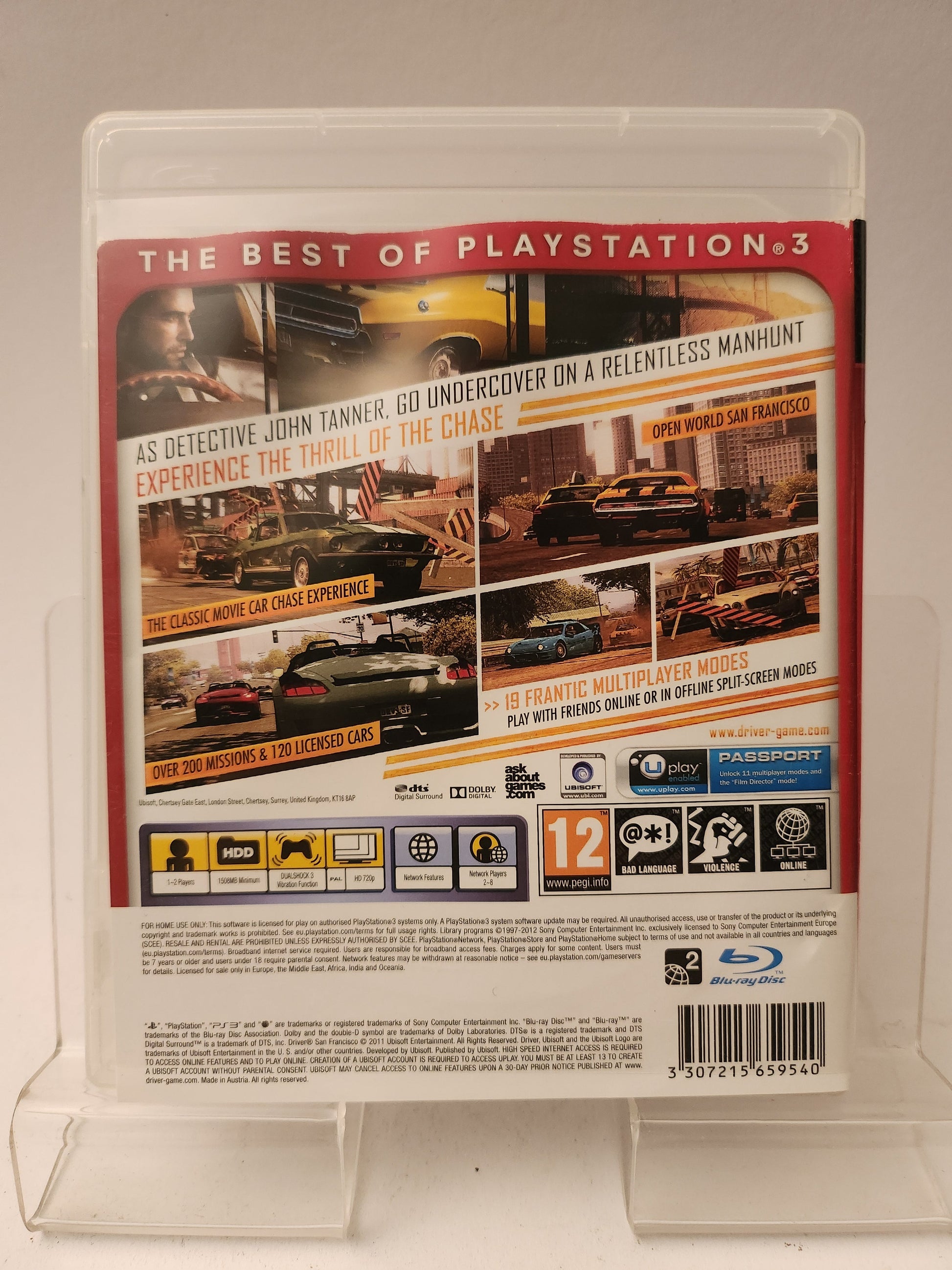 Driver San Francisco Essentials Playstation 3 - playstation 3 Games